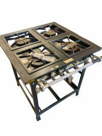 Imagem de FOGÃO INDUSTRIAL BAIXA PRESSÃO 30 X 30 - 4 BOCAS 2QS 2QD ATIVO ITAJOBI